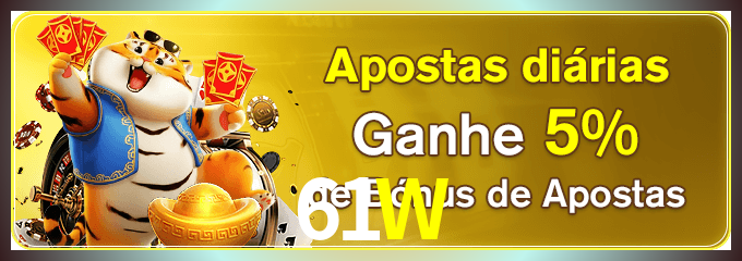 61W Promoção Chuva de Bônus – Slots
